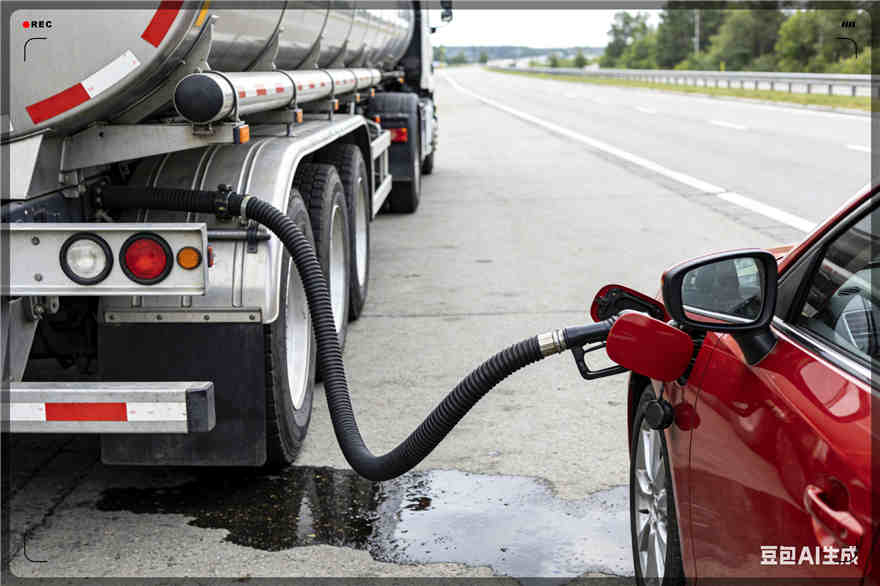 博罗汽车救援送水案例